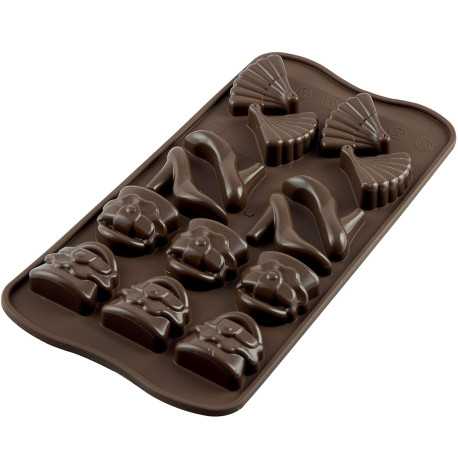 SF169-Choco ABC Stampo In Silicone Per Cioccolatini Lettere - Cake
