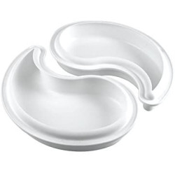 Kit Ying Yang 2500 ml di Silikomart è in silicone bianco linea Top White