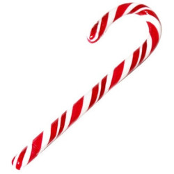 Lecca Lecca Candy Cane colore rosso e peso 28 g