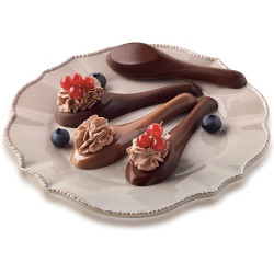 Stampo Cucchiai di cioccolato, My Chocolate Spoon in silicone da Silikomart