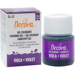 28 g Colorante alimentare in gel Viola Decora