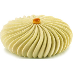 Wave Stampo Onda in silicone grigio per torte da 20 cm di Silikomart