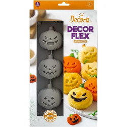 Stampo Zucchette Halloween in silicone da Decora