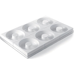 Stampo per 24 muffin medi SQ009 in silicone da Silikomart da 69 mm