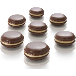 Choco Macaron Silikomart stampo 15 cioccolatini macarons da 3 cm