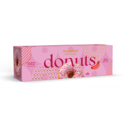 Maxtris Donuts Fragola Rosa pz 6