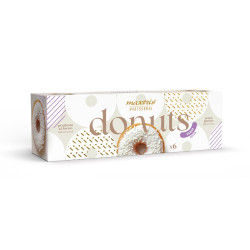 Maxtris Donuts Panna Bianco pz 6