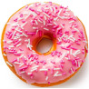 Maxtris Donuts Fragola 6 ciambelle rosa da 35 g
