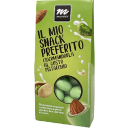 Sacchetto Maxtris Pistacchio confetti verdi al gusto pistacchio in confezione da 150 g