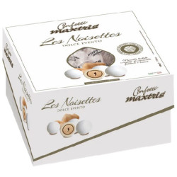 Vassoio Les Noisettes Bianco confetti bianchi Maxtris 500 g