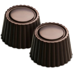 Praline Silikomart, SCG07: stampo in silicone per 15 praline di cioccolato ø30xh18,5 mm