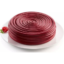 Vinile Silikomart: stampo silicone per torte da 19,5 cm h 5 cm