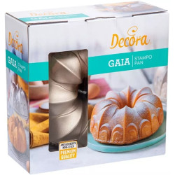 Gaia Decora stampo alluminio pressofuso per ciambelle da 24 h 10 cm