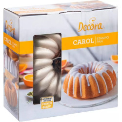 Carol Decora stampo alluminio pressofuso per ciambella da 24 x h 9 cm