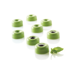 Micro Savarin 5 Silikomart stampo silicone per 35 micro savarin da 5 ml