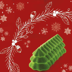 Buche Sapin Silikomart: stampo silicone tronchetto abete 25 x 8,9 cm h 8,7 cm