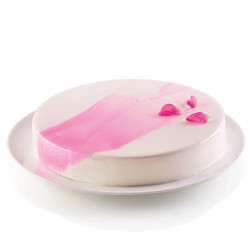 Perla 24 Silikomart stampo silicone per torta a disco diametro 24 x h 4 cm