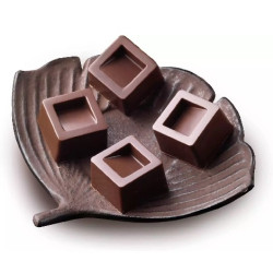 Cubo Silikomart stampo in silicone 15 cioccolatini a forma di cubo 26X26 h18mm