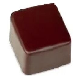 Stampo policarbonato cremino liscio 32 cioccolatini 2,5x2,15xh2,1 cm 10 g