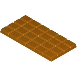 Stampo tavoletta rettangolare di cioccolato da 100 g in policarbonato di 150x75xh8,4 mm