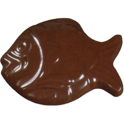 Pesce palla 60 g stampo policarbonato per pesce di cioccolato 73 x 95 mm